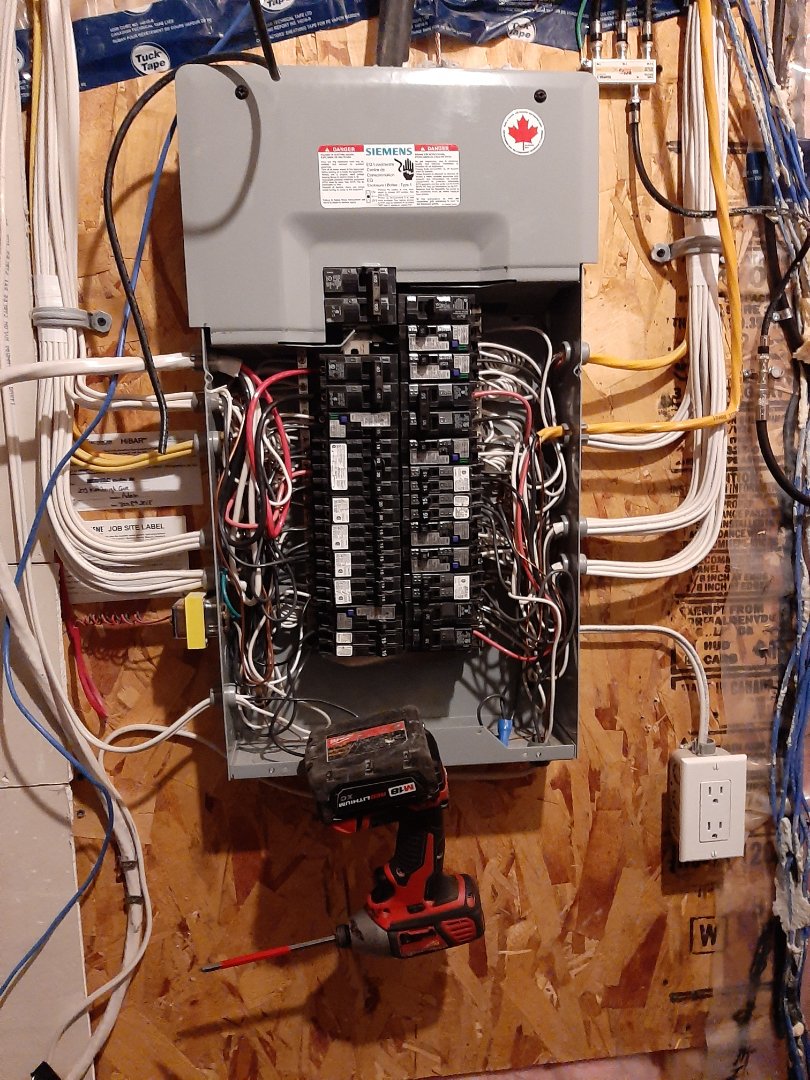 Laundry Circuit Breaker Repair by Platinum Electrical Services in Calgary