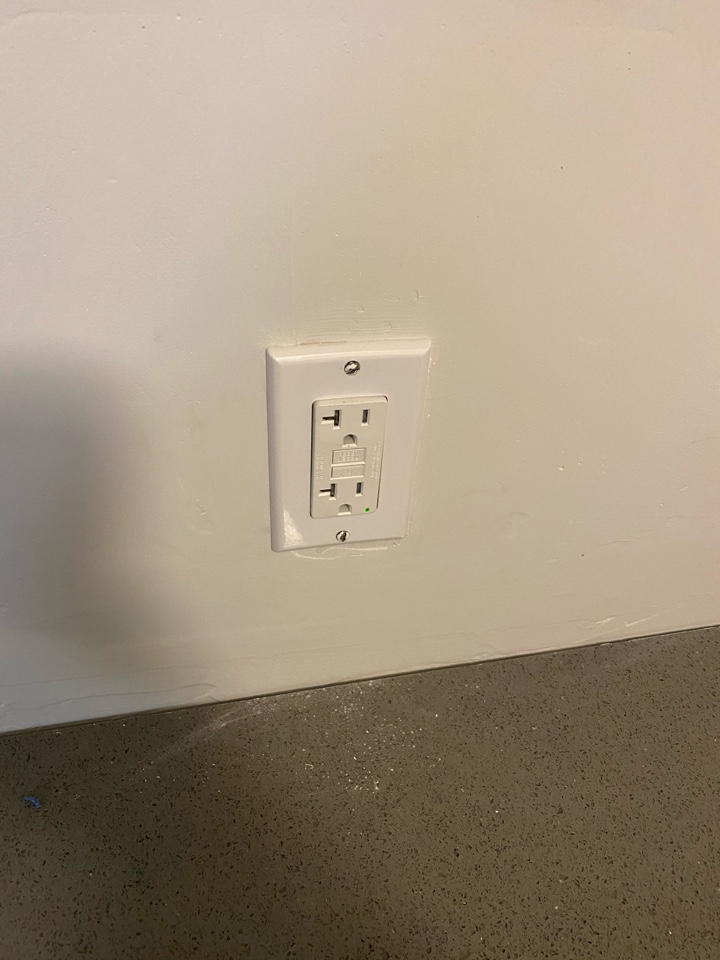 GFCI Receptacle Warranty Repair by Platinum Electrical Services in Northwest Calgary